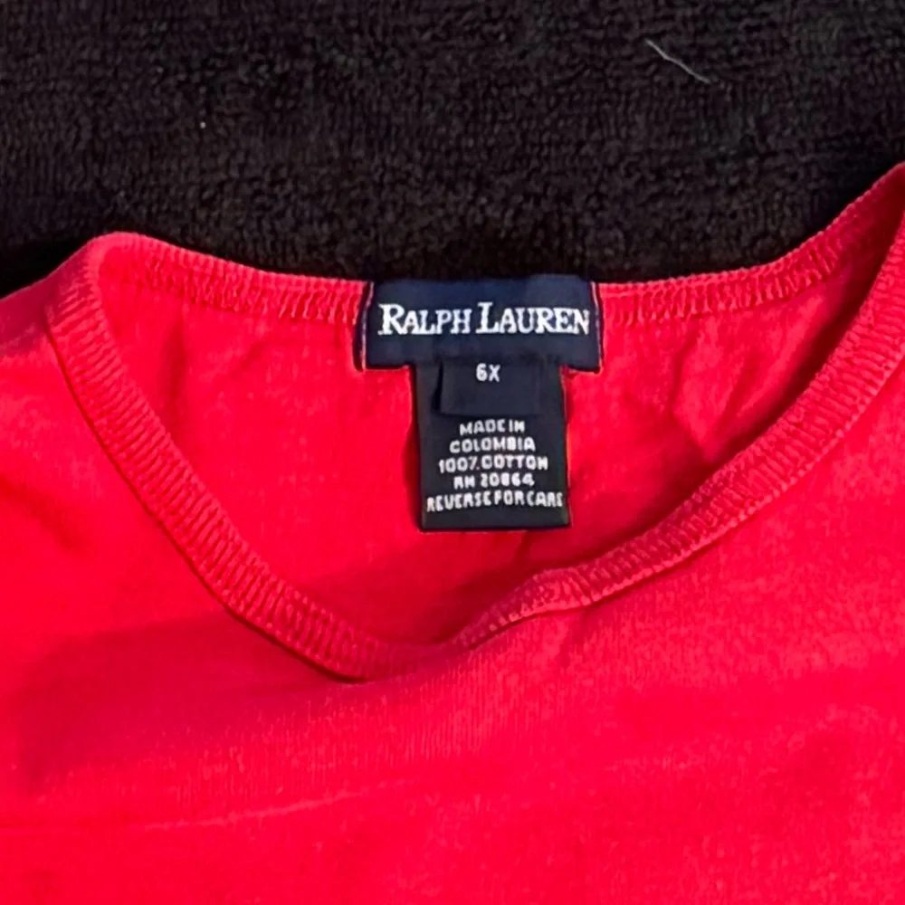 Girls Polo by Ralph Lauren Short Sleeve T-Shirt Size 6X